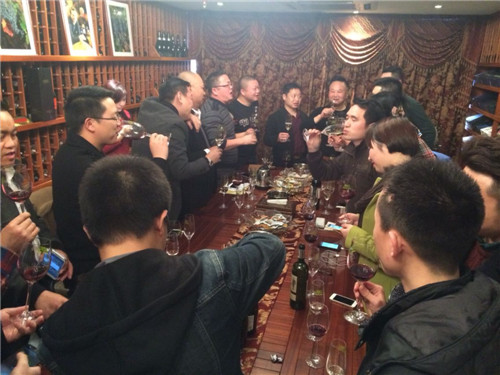 湖南酒商好漢邦十八兄弟齊聚納新紅酒匯