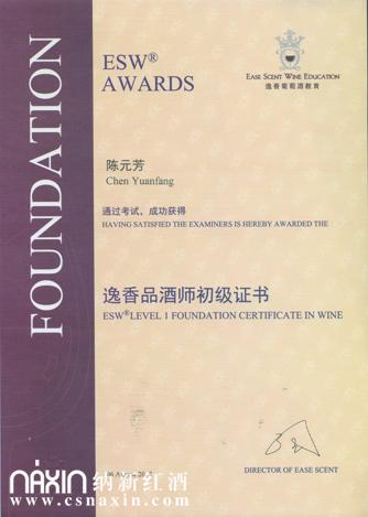 ESW初級(jí)證書