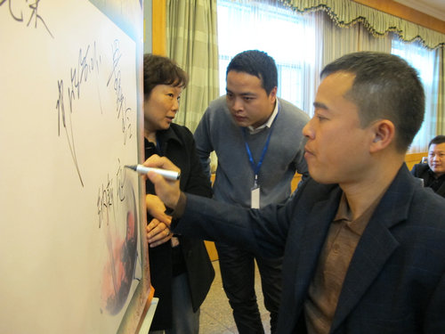 納新紅酒總經(jīng)理簽署倡議書